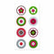 Little Yellow Bicycle - Wonder & Wishes - Layered Flower Buttons