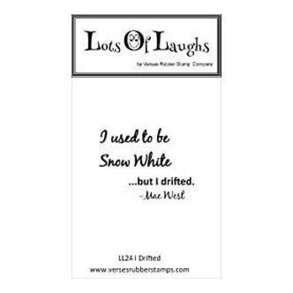 Lots Of Laughs Cling Mounted Stamp 4.5In. X6.5In.  I Drifted