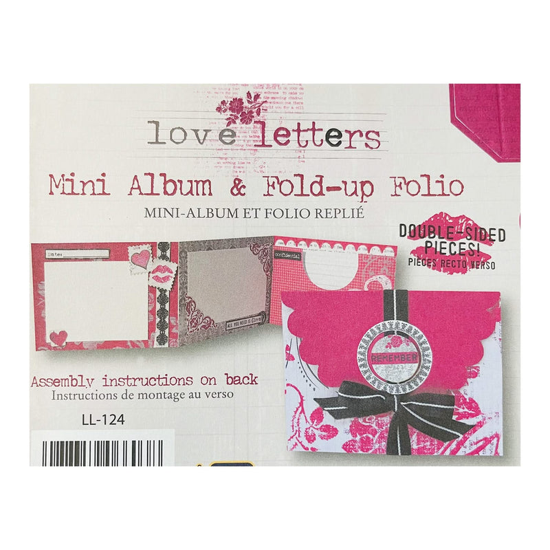 Little Yellow Bicycle - Love Letters Collection - Mini Album & Fold-Up Folio*