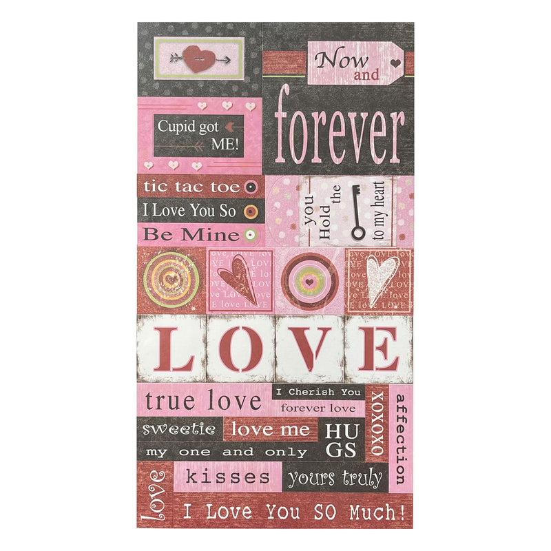 Carolees Creations - Ting A Ling Word Play Stickers - Now and Forever*