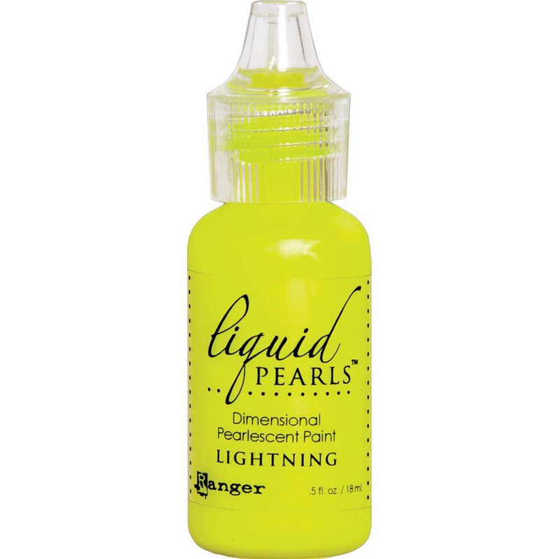 Ranger Liquid Pearls Dimensional Pearlescent Paint .5oz - Lightning