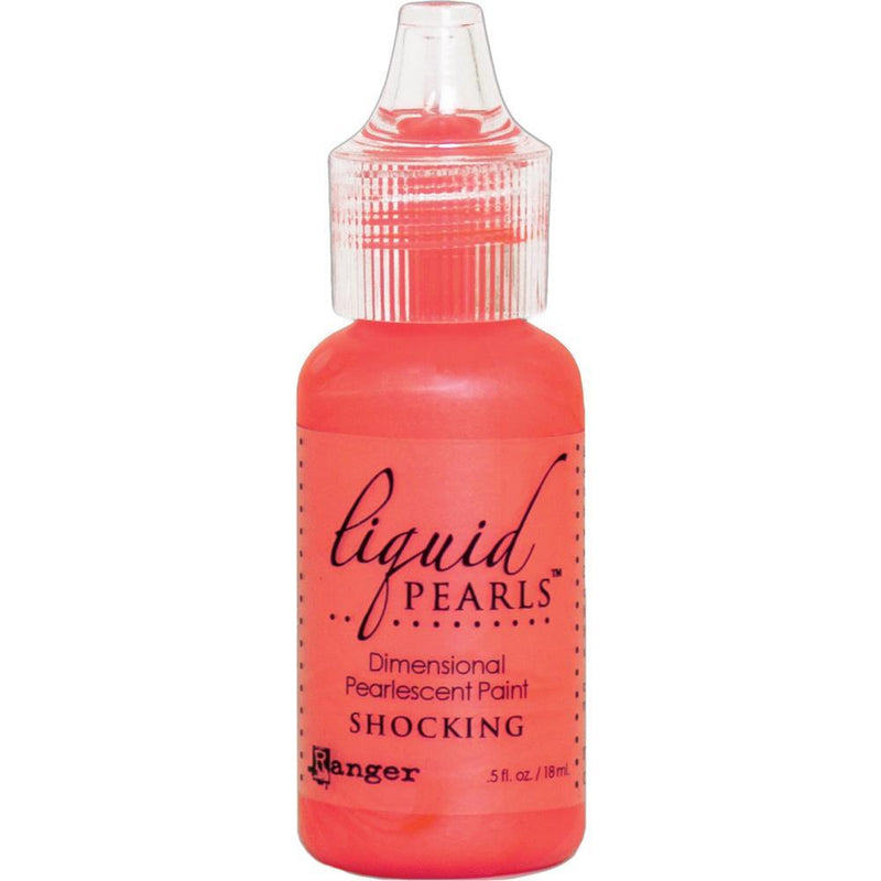 Ranger Liquid Pearls Dimensional Pearlescent Paint .5oz - Shocking