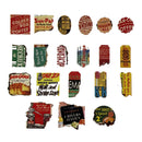 Poppy Crafts Time Fragment Series Washi Stickers - Magazine Impressions