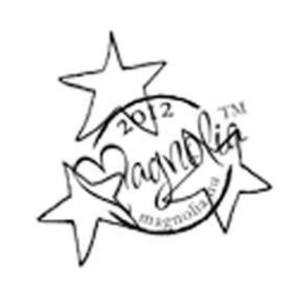 Magnolia - A Christmas Story Cling Stamp 1X1 Package Stars