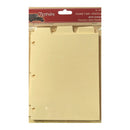 7 Gypsies Photo Carousel Cardstock Index Tabs - Manila 24pcs