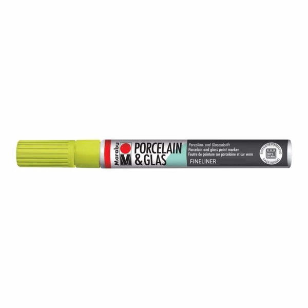 Marabu Porcelain & Glass Painter 0.8mm Tip - Reseda