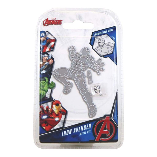 Marvel Avengers Die And Face Stamp Set Avengers Iron Avenger