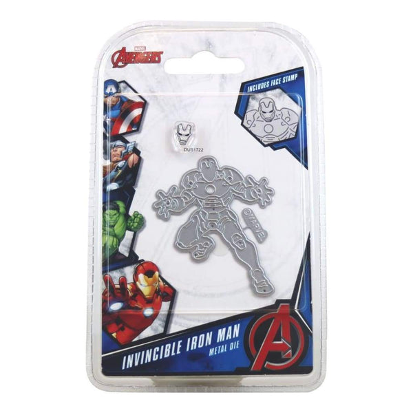 Marvel Avengers Die And Stamp Set Avengers Invincible Iron Man