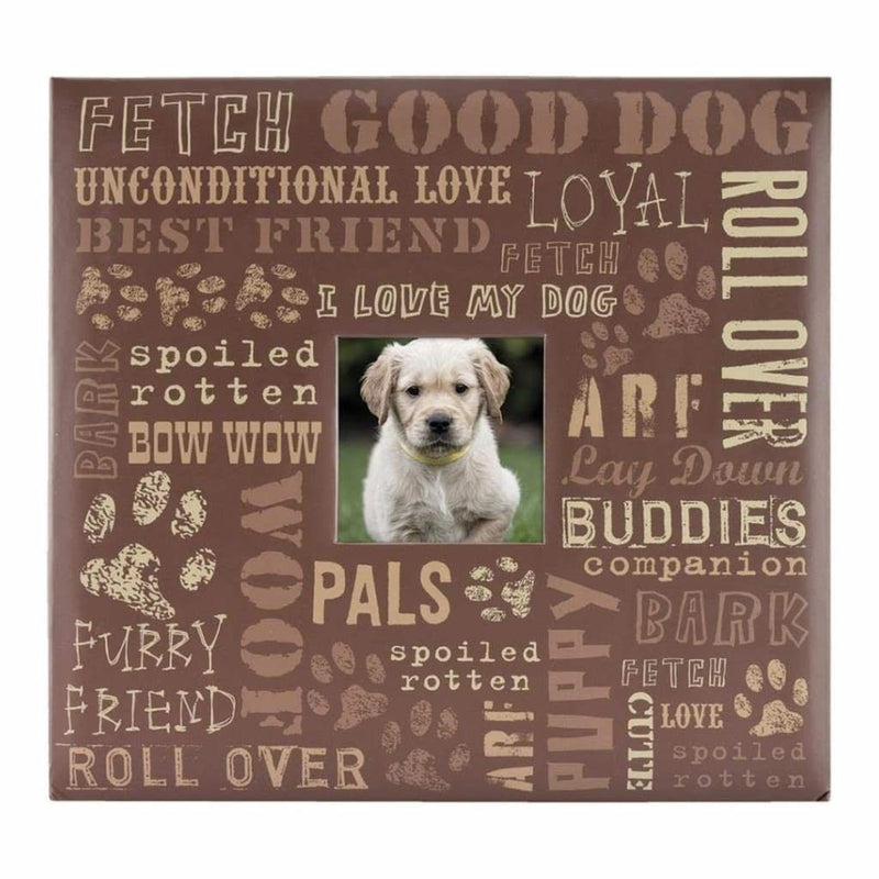 MBI Expressions Post Bound Album with Window 12 inch x12 inch Dog