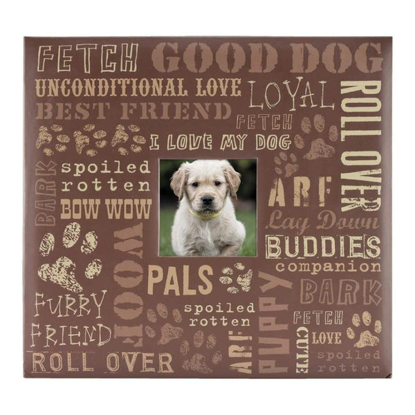 MBI Expressions Post Bound Album with Window 12 inch x12 inch Dog