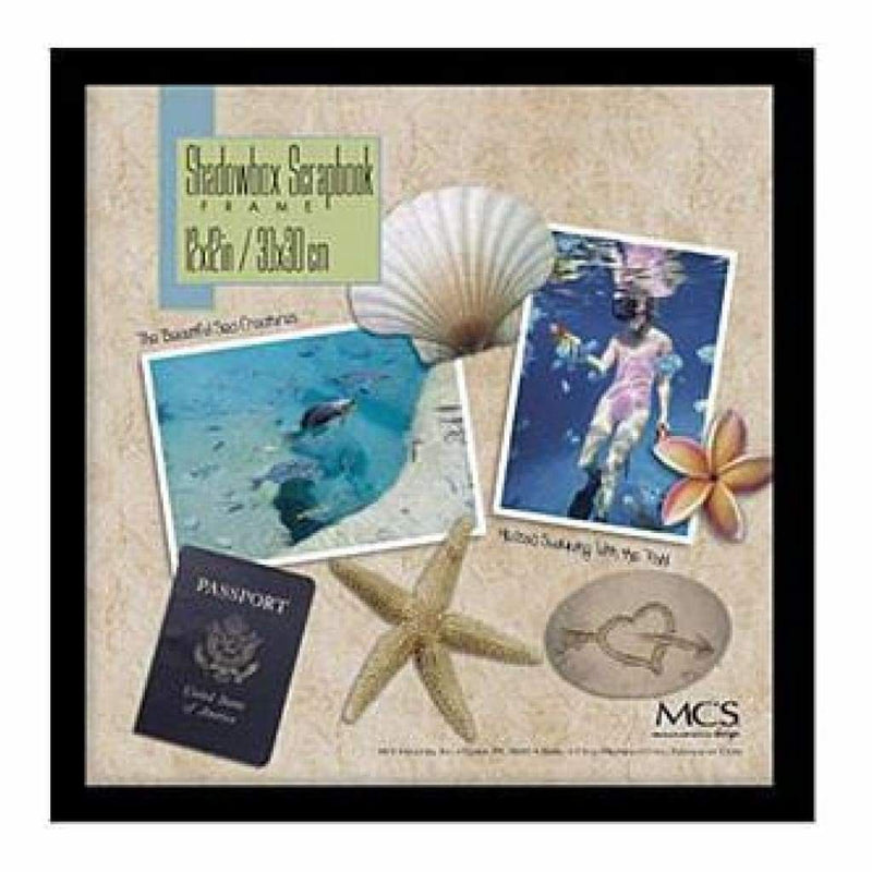 Mbi  - Shadow Box Frame 12In.X12in. Black