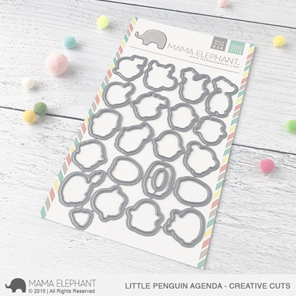 Mama Elephant - Creative Cuts Dies - Little Penguin Agenda*