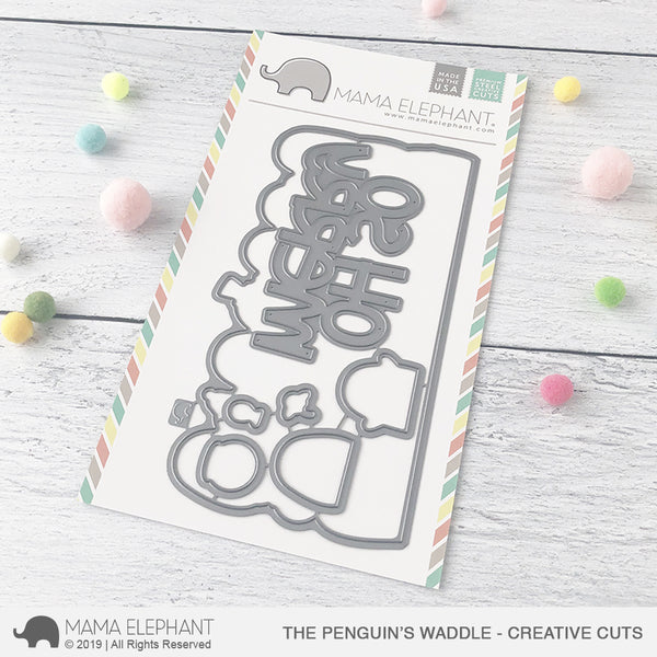 Mama Elephant - Creative Cuts Dies  - The Penguins Waddle