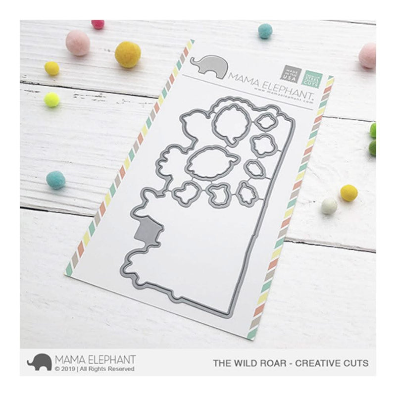 Mama Elephant - Creative Cuts Dies - The Wild Roar