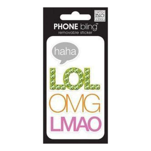 Me & My Big Ideas - Phone Bling Stickers Lol Omg Lmao Multicolor
