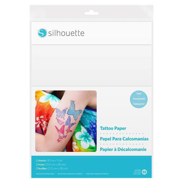 Silhouette Cameo - Temporary Tattoo Paper