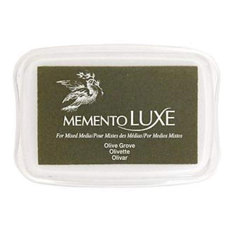 Memento Luxe Full Size Ink Pad - Olive Grove