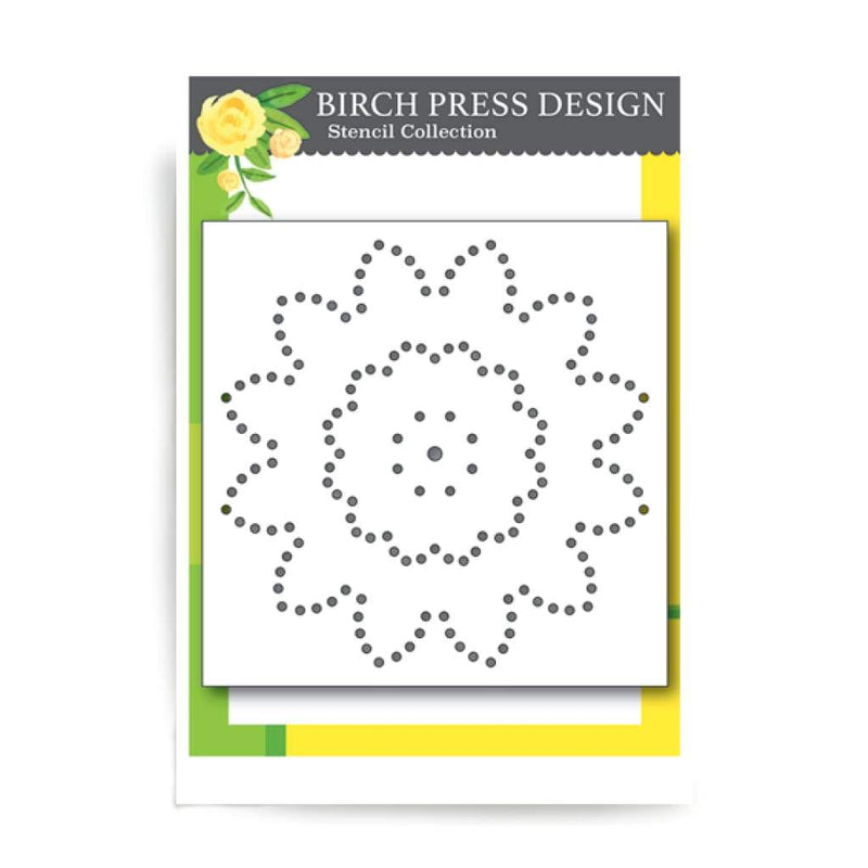 Memory Box - Birch Press Designs - Mandala Stencil A