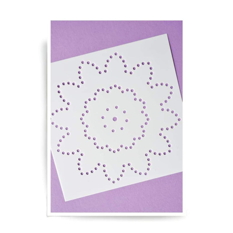Memory Box - Birch Press Designs - Mandala Stencil A