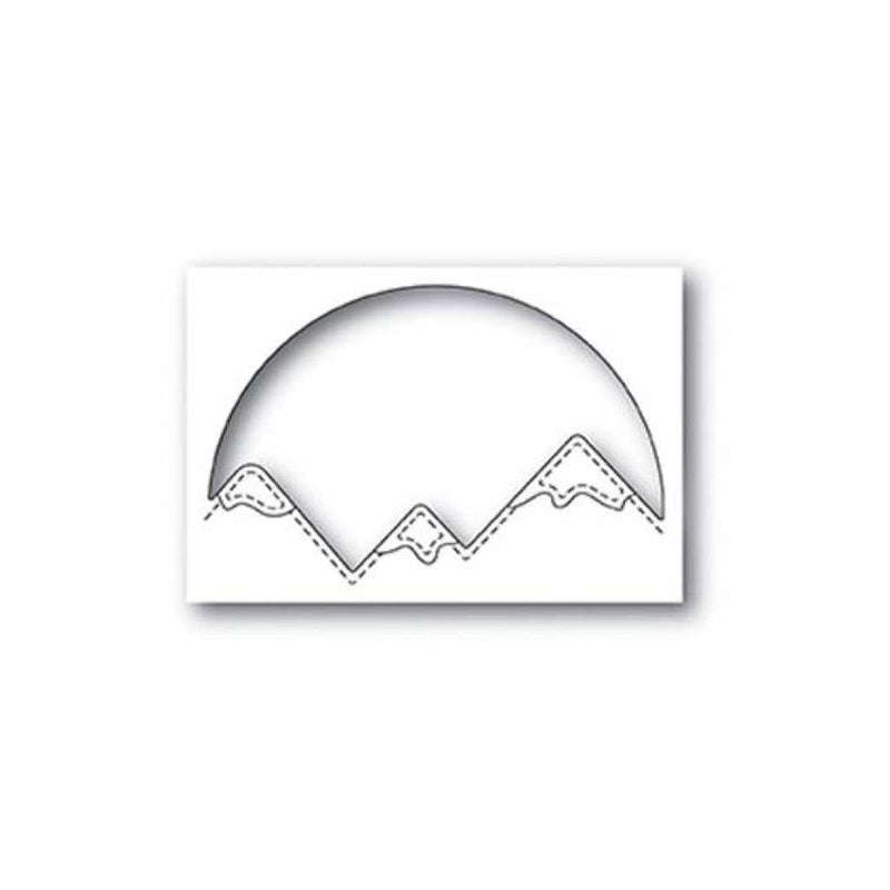 Memory Box Die Design - Snowcapped Mountain Circle* – CraftOnline