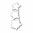 Memory Box Die - Poinsettia Oval Background