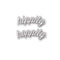 Memory Box - Hippity Hoppity Curved Script
