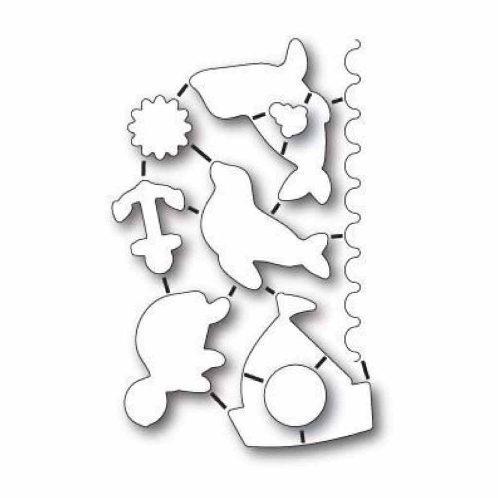 Memory Box Open Studio Die Seal of Approval Die Set*