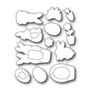 Memory Box Open Studio Die Sets - Springtime Bunnies Die Set