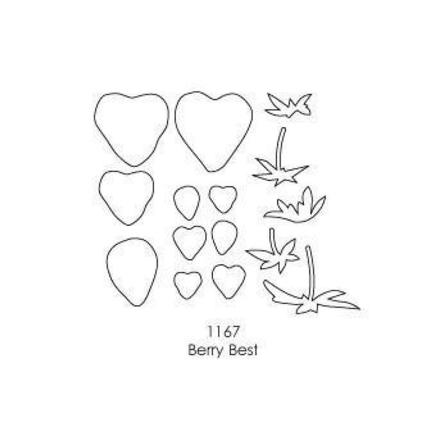 Memory Box - Poppystamps - Berry Best