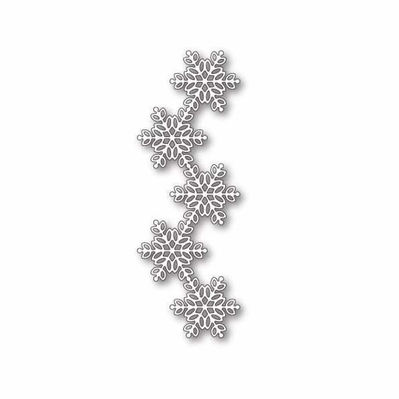 Memory Box PoppyStamps Die - Pickering Snowflake Border