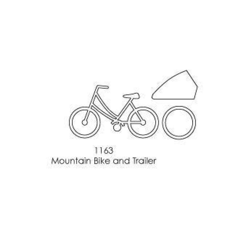 Memory Box - Poppystamps - Mountain Bike And Trailer