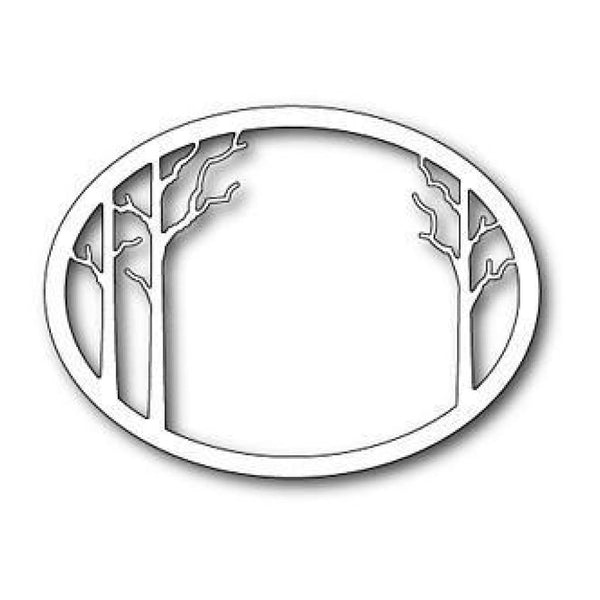 Memorybox - Forest Clearing Oval Frame Die