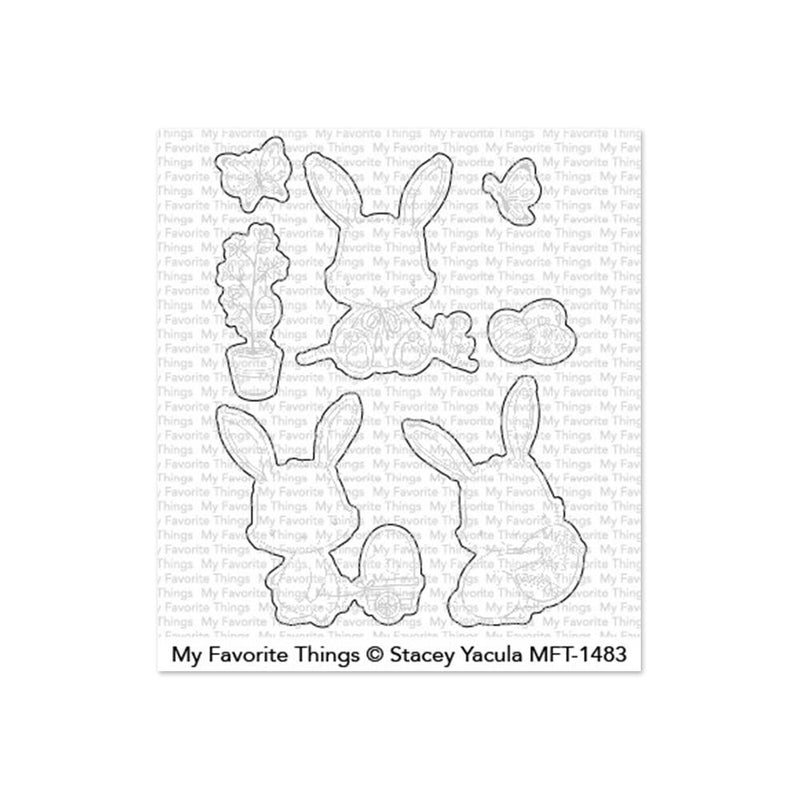 My Favorite Things - SY Easter Bunnies Die-namics