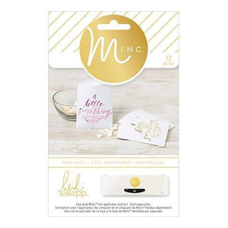 Minc Mini Treat Bags 12 Pack  White