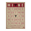 Jenni Bowlin - Mini Bingo Cards - Mine*