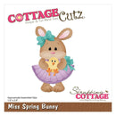CottageCutz Dies - Miss Spring Bunny 1.8"x2.8"*