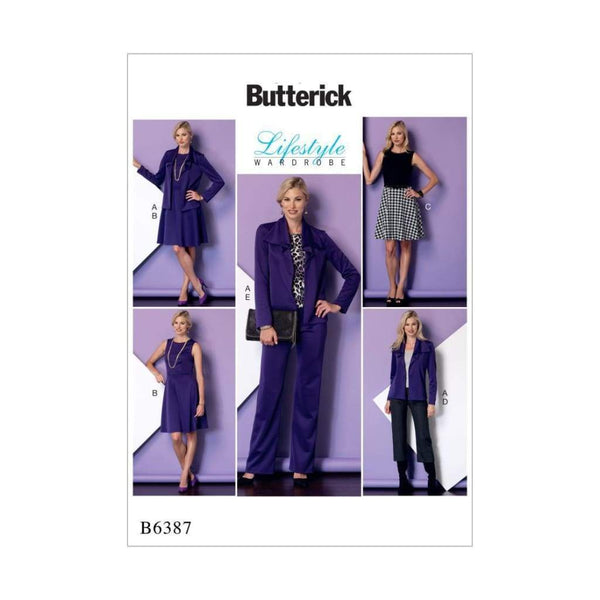 Misses'/Misses' Petite Draped Collar Jacket, Sleeveless Dress and Pants 6-8-10-12-14