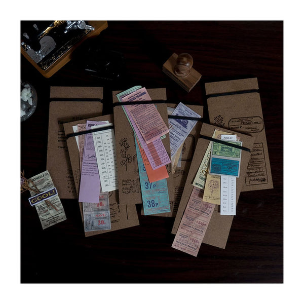 Poppy Crafts Retro College Collection - Ticket Collector - Travel by Bus*