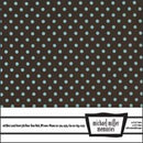 Michael Miller Memories - Dumb Dot Chocolate 12x12 fabric paper (pack of 5)
