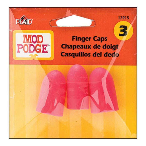 Mod Podge Finger Caps 3 pack 2 Large & 1 Medium