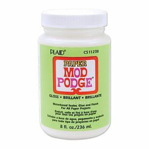 Mod Podge Paper Gloss Finish 8Oz