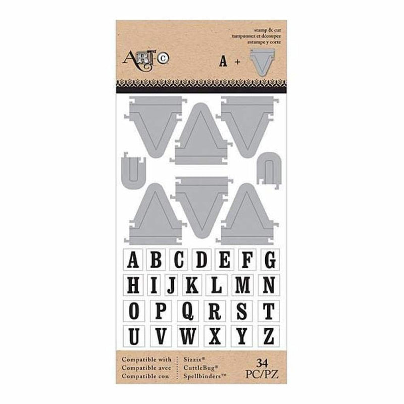 Momenta Stamp & Die Set Alpha Pennant