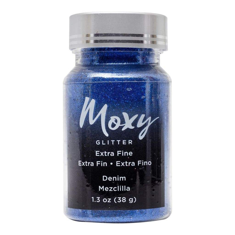 Moxy Glitter Extra Fine 1.5oz - Denim