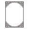 Mpress A4 Embossing Folders - Vine Frame