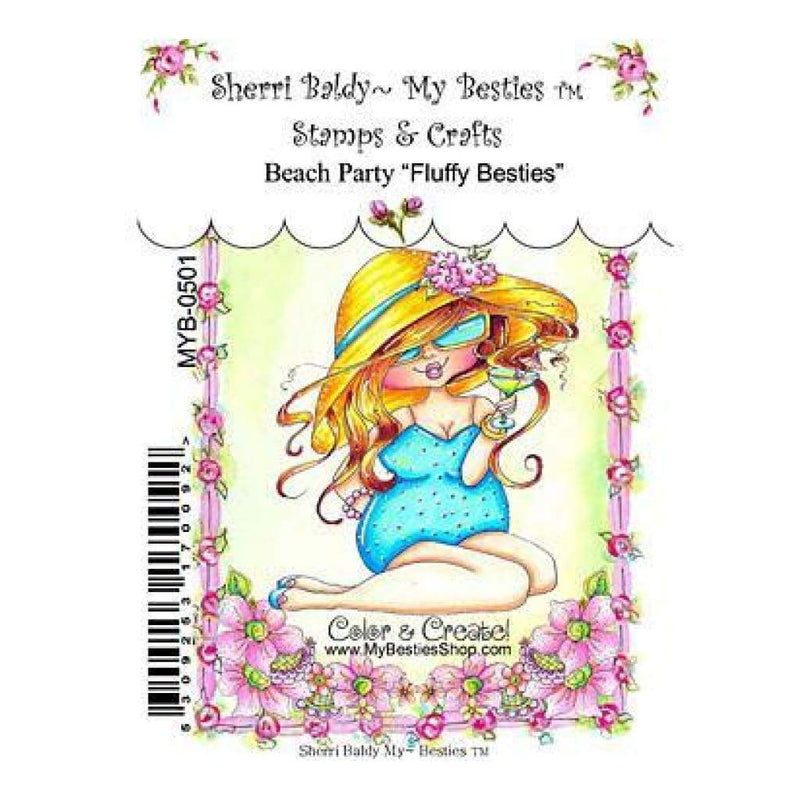 My Besties Clear Stamps - Beach Party