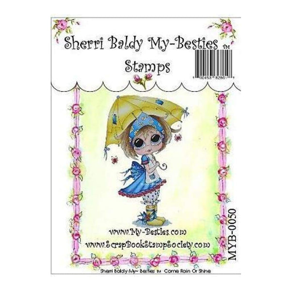 My Besties Clear Stamps 4Inch X6inch  Come Rain Or Shine