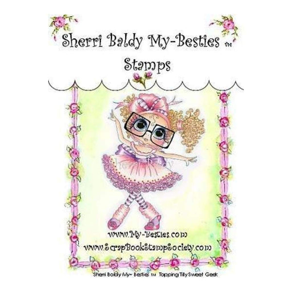 My Besties Clear Stamps 4Inch X6inch  Tapping Tilly Sweet Geek