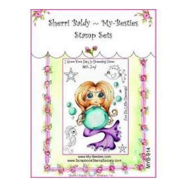 My Besties Clear Stamps Set 4In. X6in.  Hope Your Day Is Bubbling Over  With Joy