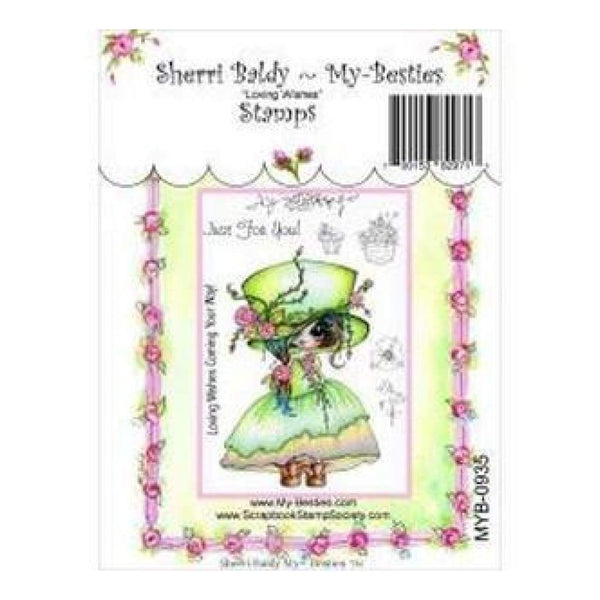 My Besties Clear Stamps Set 4In. X6in.  Loving Wishes