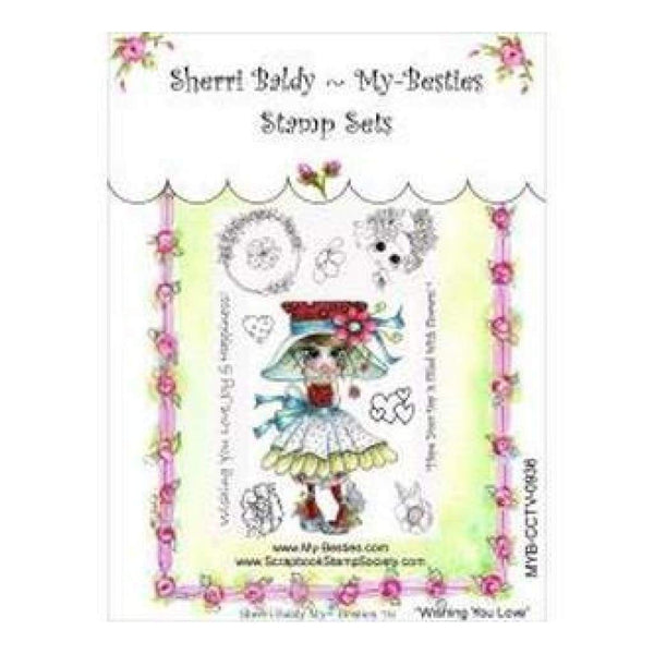 My Besties Clear Stamps Set 4In. X6in.  Wishing You Love